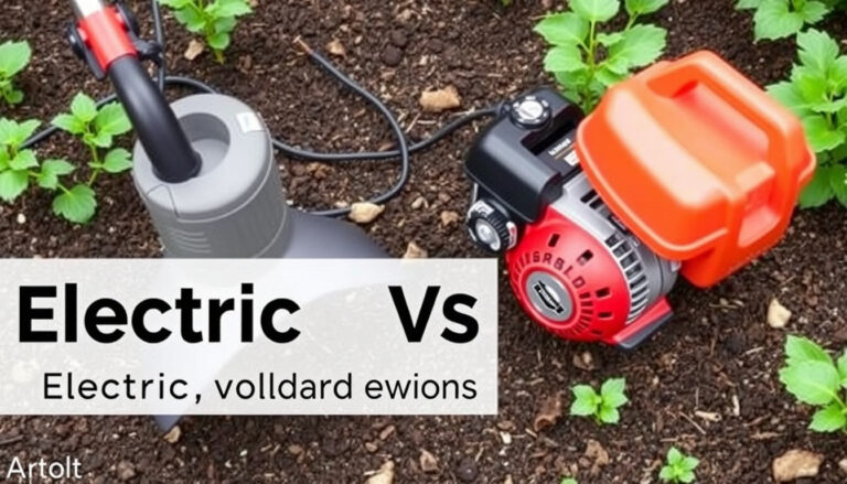 Glebogryzarka: elektrická vs spalovací – jak vybrat